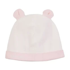 Elefant Print Beanie og Bib Sæt