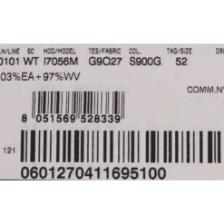 Elegant Gr Vest med Striber