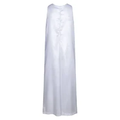 Elegant jumpsuit med krydsede stropper og skjult lynlås bagpå