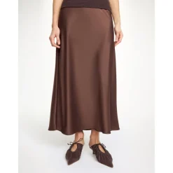 Elegant Karaffel Maxi Nederdel