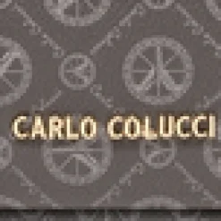 Elegant Logo Print Kosmetikpose