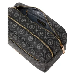 Elegant Logo Print Kosmetikpose