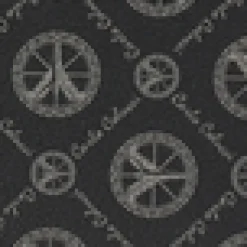 Elegant Logo Print Kosmetikpose