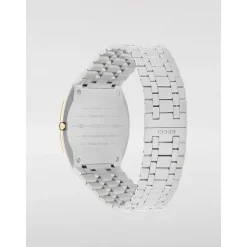 Elegant to-tone schweizisk ur