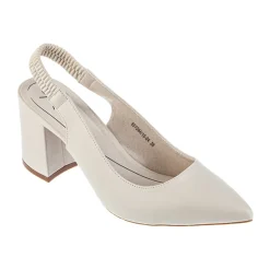 Elegante delvist åbne pumps