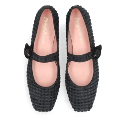 Elegante Mercedita de Terciopelo Brocado