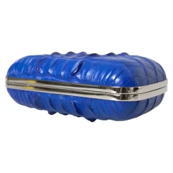 Elektrisk Bl Crocodile Lder Clutch