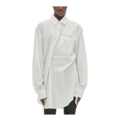 Elisabeth Lang Høj Komfort Lomme Skjorte