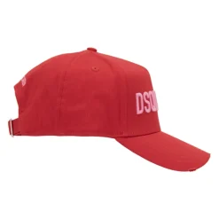 Embossed Logo Baseball Cap Fibbia