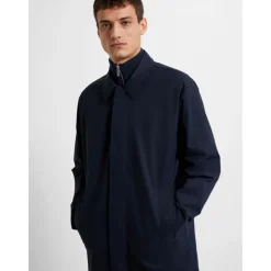 Enkeltknappet frakke