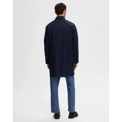 Enkeltknappet frakke