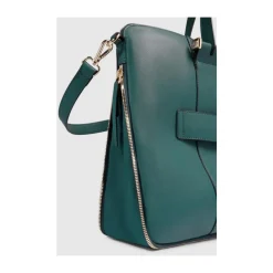 Expandable, slim women's laptop bag with iPad® compartment, shock absorbing and RFID protection