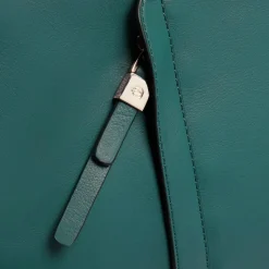 Expandable, slim women's laptop bag with iPad® compartment, shock absorbing and RFID protection