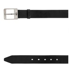 FF Monogram Buckle Leather Belt