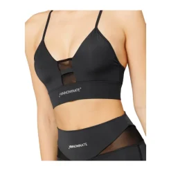 Fitness Top med Tyl Indsats