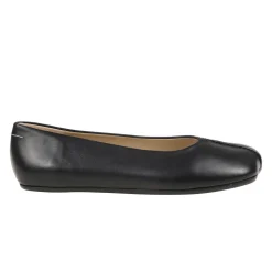 Flade Læderballerina Sko