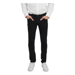 Fløjl 5-lomme jeans stil bukser