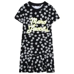 Floral Print Rundhalset Kjole