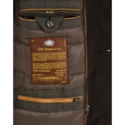 Foran Lynlås og Knaplukning Aftagelig Hætte