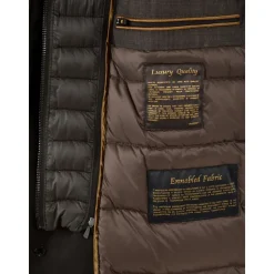 Foran Lynlås og Knaplukning Aftagelig Hætte