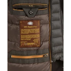 Foran Lynlås og Knaplukning Aftagelig Hætte