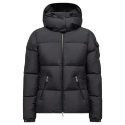 Fourmines Hætteforet Kort Dunjakke