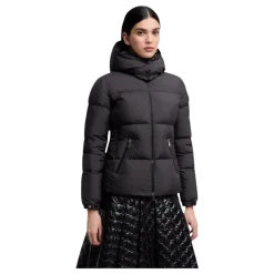 Fourmines Hætteforet Kort Dunjakke