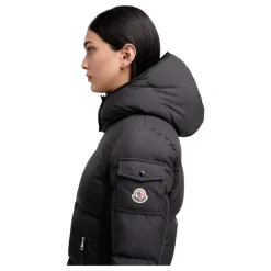 Fourmines Hætteforet Kort Dunjakke