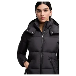 Fourmines Hætteforet Kort Dunjakke