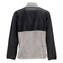 Fuld lynlås fleecejakke Sort/Grå