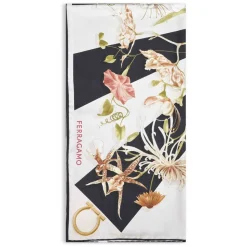 Gaia Print Silketørklæde