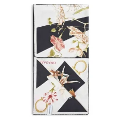 Gaia Print Silketørklæde