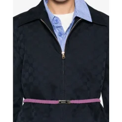 GG Cotton Gabardine Zip Jacket