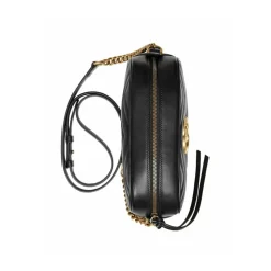 GG Marmont Small Matelassé Shoulder Taske