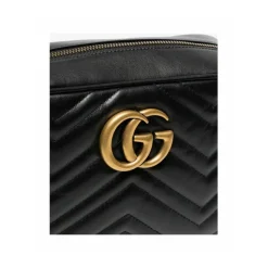GG Marmont Small Matelassé Shoulder Taske