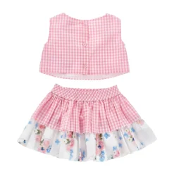 Gingham Bow Set