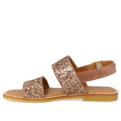 Glitter Sandal i Ler Glitter