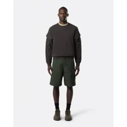 Grå Sweaters med Compass Logo Print