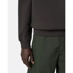 Grå Sweaters med Compass Logo Print