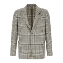 Grå Uld-Kashmir Jakke AW25