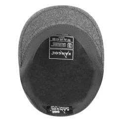 Grå Uldkasket Ikonisk Stil