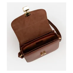 Grace Small Brun Tasker med Guld Hardware