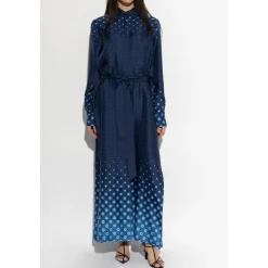 Gradient Silke Skjortekjole