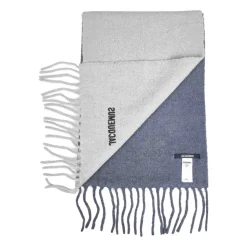 Gradient-effekt Alpaka Uld Tørklæde