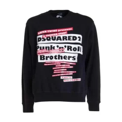Grafisk Print Urban Sweatshirt