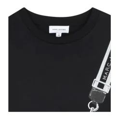 Grafisk Taske Print Sort Kjole