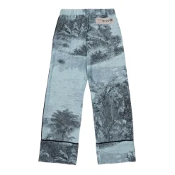 Graphic Print Trousers