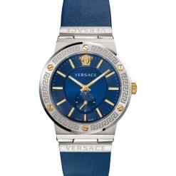 GRECA LOGO sølv/guld ur