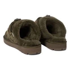 Grøn Loafer Sko Elegant Behagelig Stil