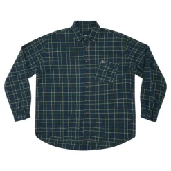 Grøn Plaid Overshirt